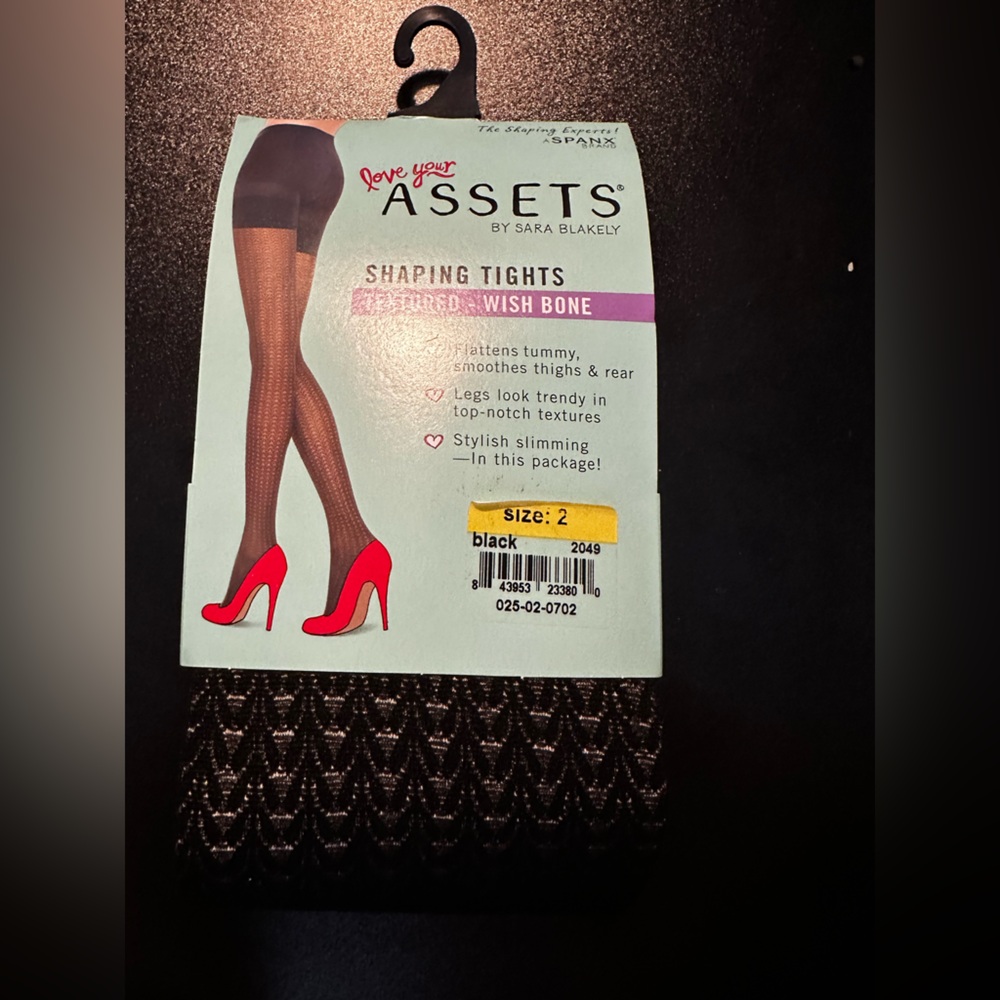 Spanx Textured Shaping  Tights Size 2
